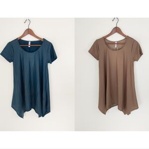 Hot Ginger Eyelet Swing Dresses Size XL Set of 2